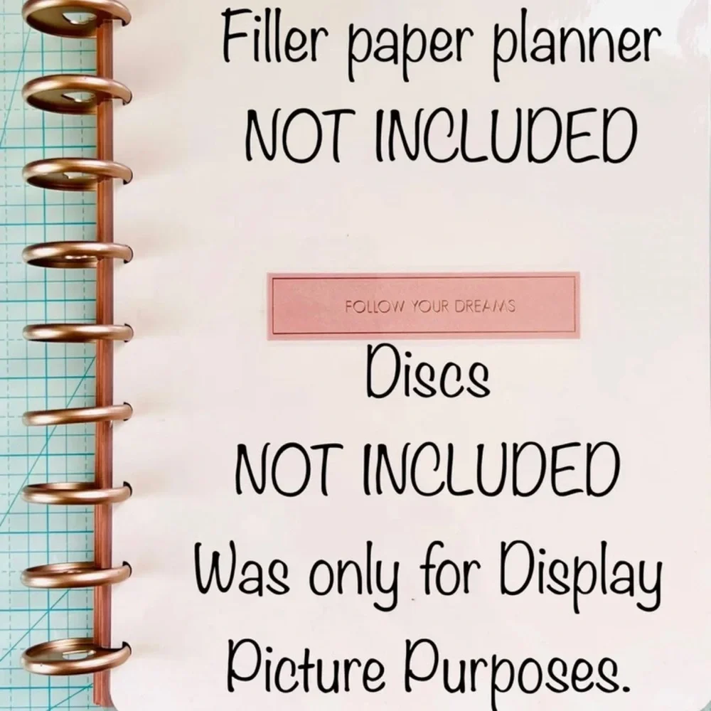Mermaid happy planner classic size cover set, tab dividers and dashboards
